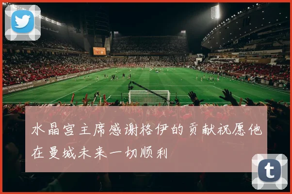 水晶宫主席感谢格伊的贡献祝愿他在曼城未来一切顺利